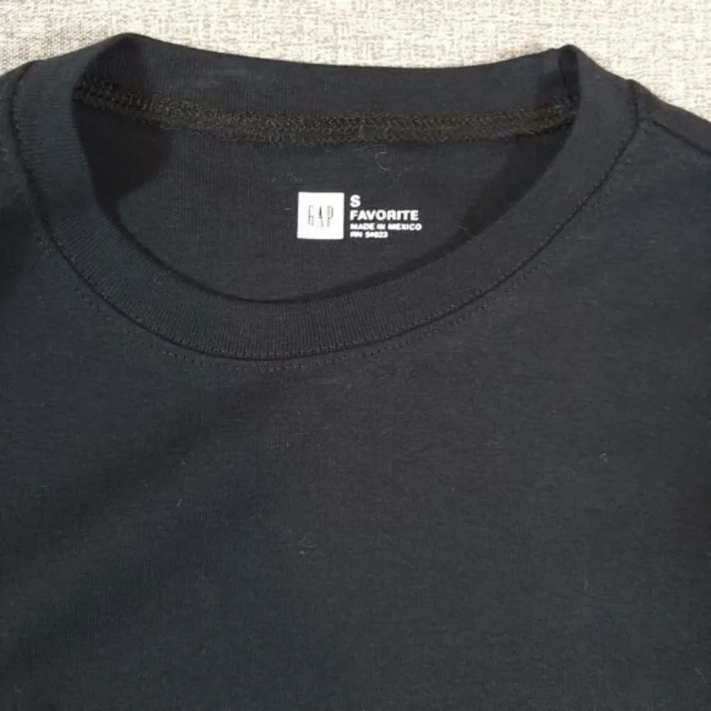 Gap Shirt Big Kids‎ Small Long Sleeve Black New